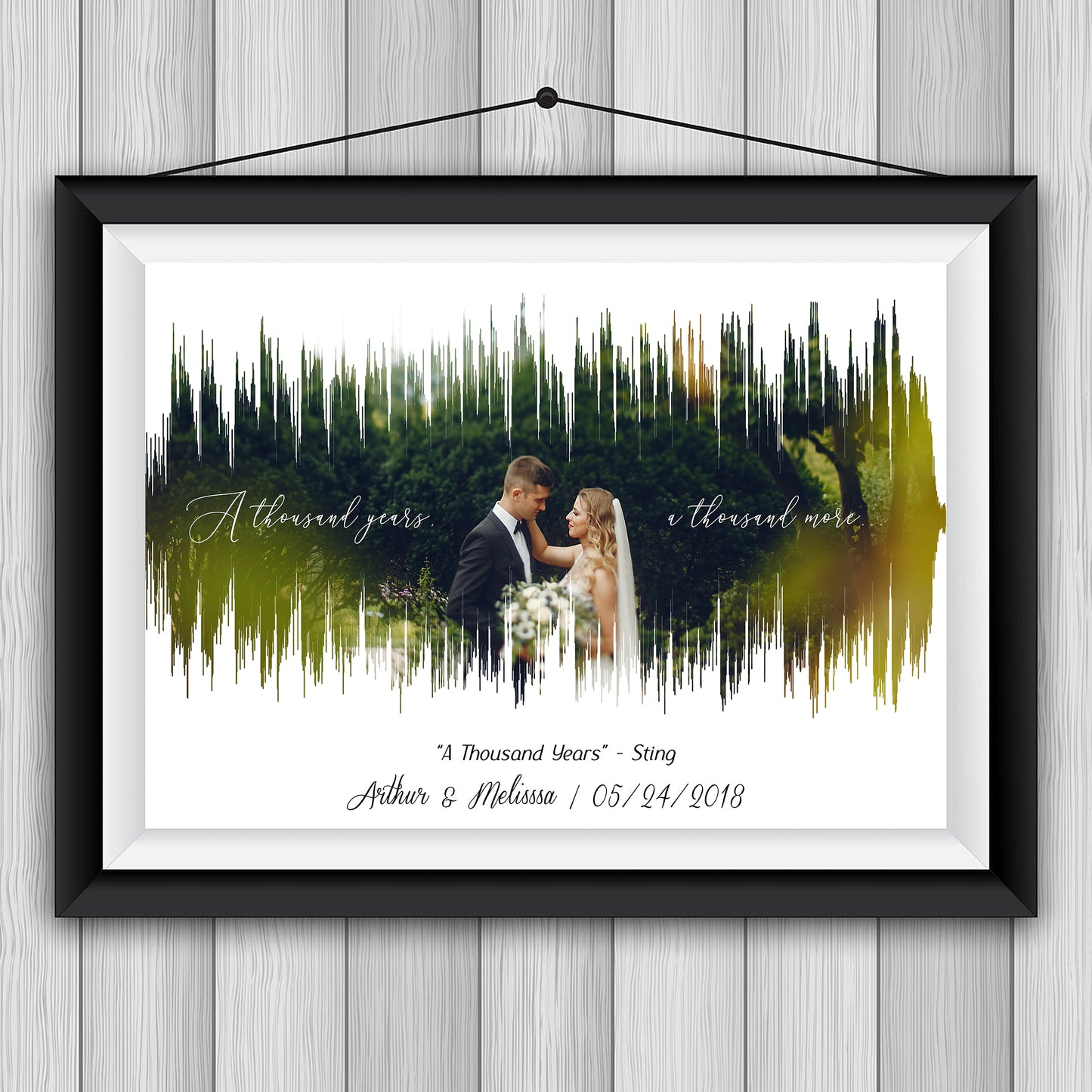 Wedding Song Anniversary Gift | First Dance Song 1st Anniversary Gift