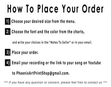 Load image into Gallery viewer, Mothers Day Gift For Grandma | Soundwave Art Print For Mothers Day