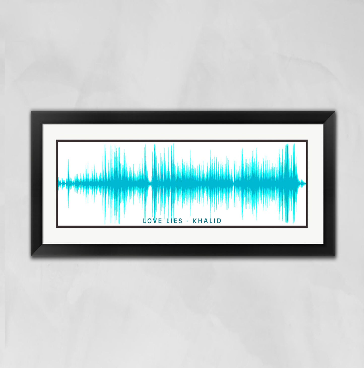 Sound Wave Print From Your Favorite Song | Sound Waves | Custom Sound Wave Art