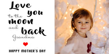 Load image into Gallery viewer, Mothers Day Gift For Grandma | Grandkid Photo Art Print For Grandma