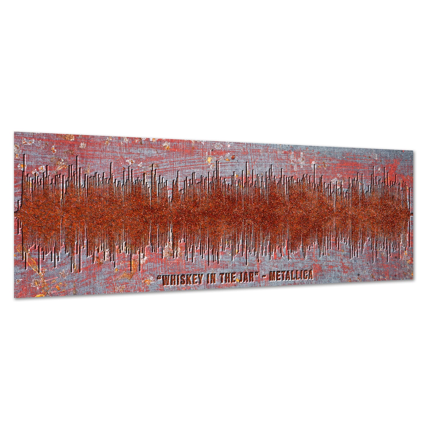 Gift For Dad | "Whiskey In The Jar" Metallica | Gift For Boyfriend | SoundWave Art Print