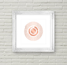 Load image into Gallery viewer, Spiral Sound Wave Print With Lyrics | Custom Song Gift